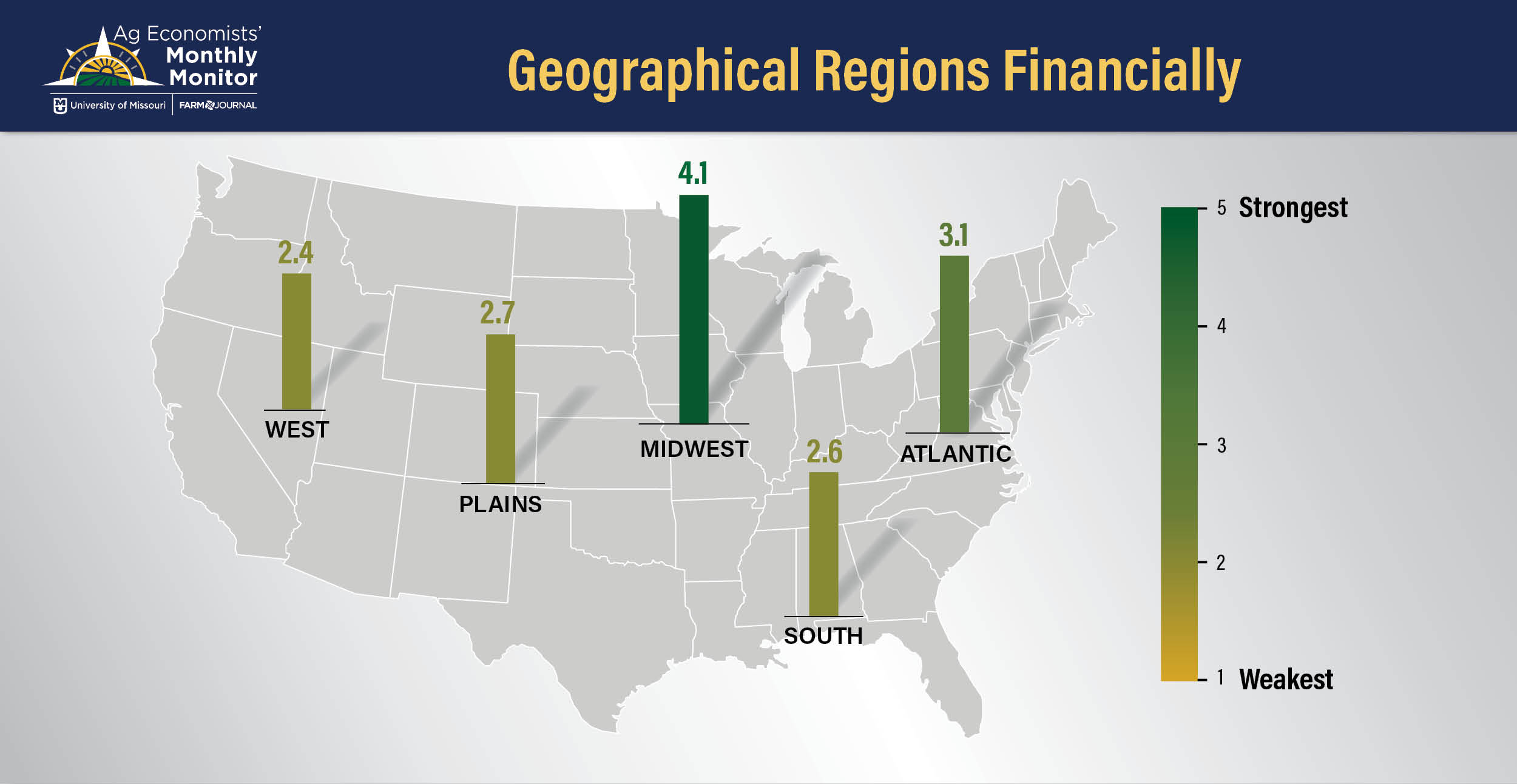 Better Yields And Improved Crop Prices Propel Ag Economists Outlooks   Geographical Regions Financially B 